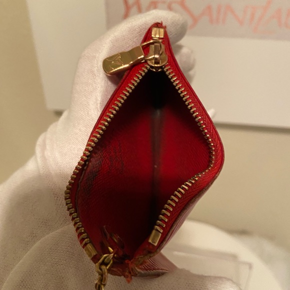 Louis Vuitton Red EPI Card Holder - Picture 5 of 10